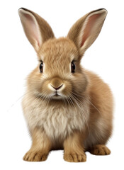 Obraz premium PNG 3D pixel art of a bunny mammal animal rodent.