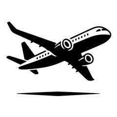 airplane vector illustration isolated travel concept