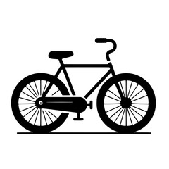 Bicycle vector illustration isolated