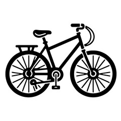 Bicycle vector illustration isolated