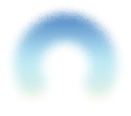 Semi Circle Grainy Gradient