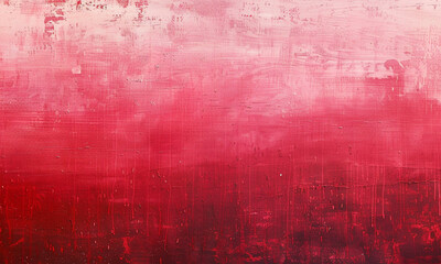 Obraz premium Red abstract painting background. Painting using palette knife texture, oil acrylic colors