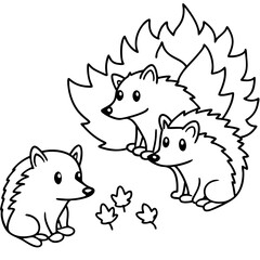 Woodland Escape Coloring Pages For Coloring Book