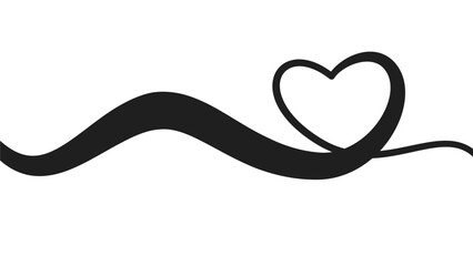 love heart lineart background. heart doodle line art drawing. love doodle. lineart drawing heart background. line art love sign. simple heart line art drawing. Hearts Continuous One Line Drawing.