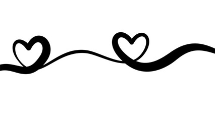 love heart lineart background. heart doodle line art drawing. love doodle. lineart drawing heart background. line art love sign. simple heart line art drawing. Hearts Continuous One Line Drawing.