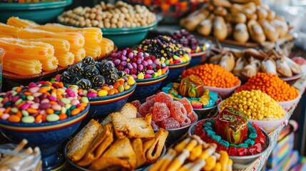 Fototapeta premium Mexican candies including cajeta from Sayula Jalisco