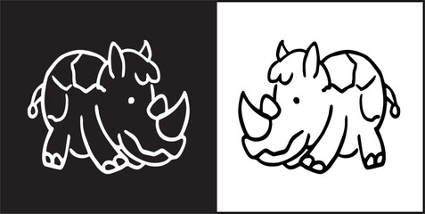  IIlustration Vector graphics of animal icon