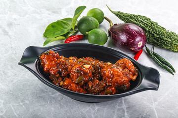 Chinese cuisine - Chicken manchurian gravy