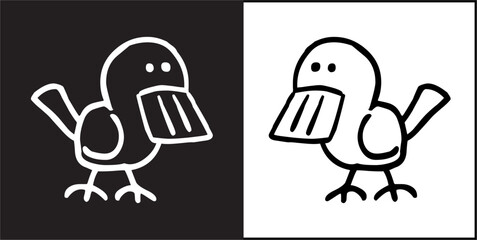  IIlustration Vector graphics of animal icon