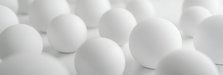 White Balls Background