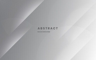 Minimal abstract white and light gray modern elegant design background. dynamic shapes composition. Illustration vector 10 eps.