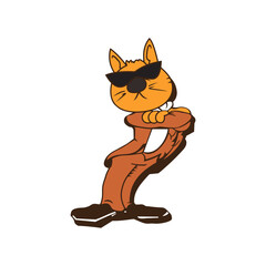 Make a Professional Cat Mascot Vector