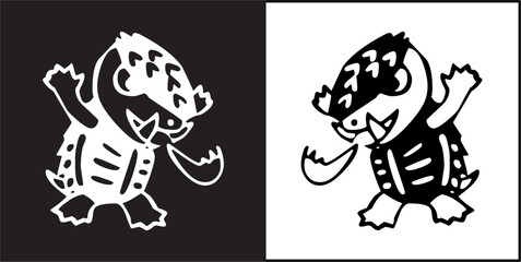  IIlustration Vector graphics of animal icon