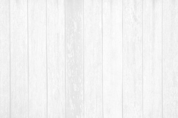 Blank white old wooden wall background, natural wood texture background with white filter effect