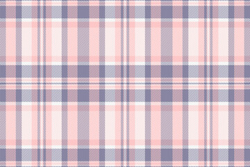 Hippy vector check background, tough plaid fabric seamless. Tie textile texture pattern tartan in pastel and light colors.