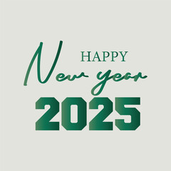 Happy New Year 2025  Background