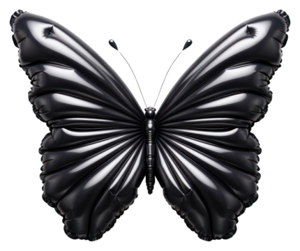 PNG Butterfly animal insect black.