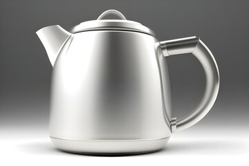Fototapeta premium kettle isolated on white