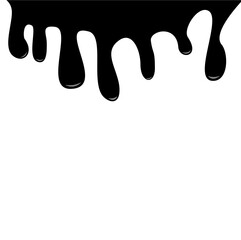black ink splash design