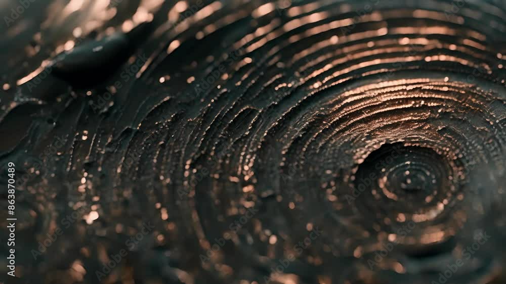 Aufkleber a closeup of a fingerprint sensor covered in grease and smudges revealing the true purpose of its us