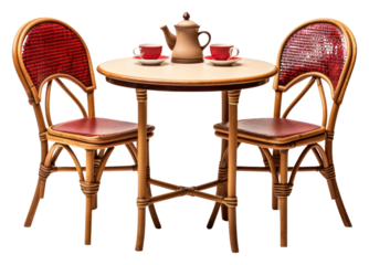 PNG A table cafe furniture chair white background.