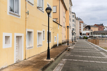 Burela Promenade. Lugo, Galicia