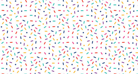 Confetti background. Illustration for postcards. 