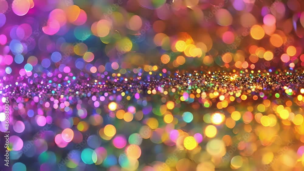 Poster glimmering in the light the surface of this casing is coated in a layer of sparkling glitter giving 