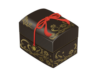 玉手箱のイラスト