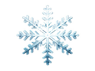 a close up of a snowflake