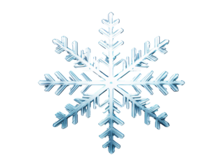 a close up of a snowflake