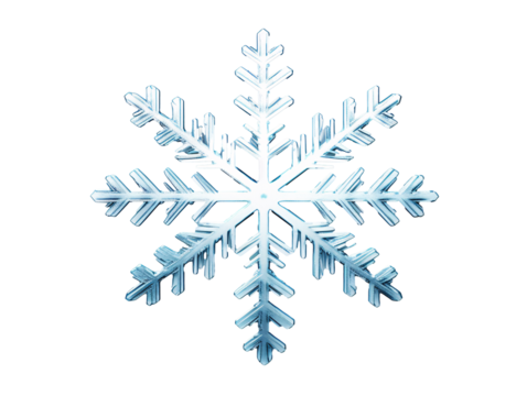 a close up of a snowflake