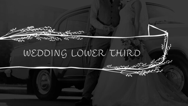 Wedding Lower Third 01
