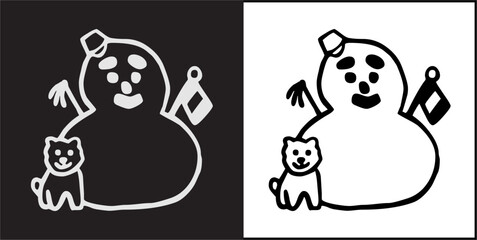  IIlustration Vector graphics of animal icon