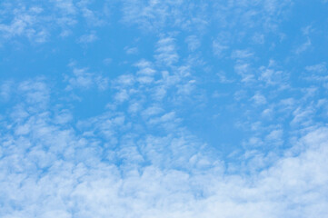 blue sky with clouds