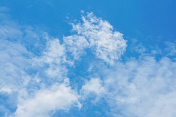 Obraz premium blue sky with clouds