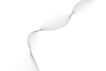 Abstract white background with waves. Modern banner design template
