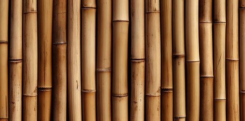 Fototapeta premium Bamboo Texture Background - Natural Wood Pattern