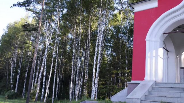 Chapel on source site of Moscow River