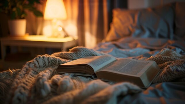 A close-up of a book on sleep hygiene, emphasizing the importance of healthy sleep habits.