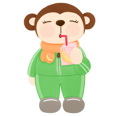 Cute monkey 