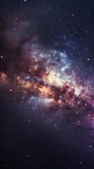 Milky way, Wallpaper 4k, Space wallpaper image - generative ai