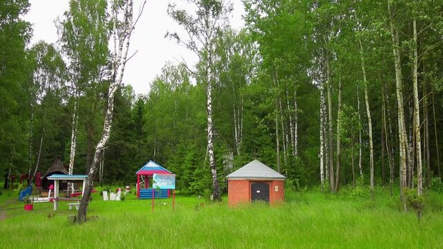 Chapel on source site of Moscow River