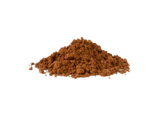 Pile of cocoa powder