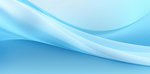 Abstract Background with Smooth Blue Waves