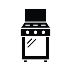 gas stove icon vector design template simple and clean