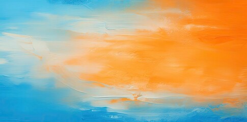 Fototapeta premium Abstract Background with Blue and Orange Hues