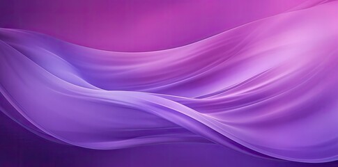 Abstract Purple Wave Background Illustration