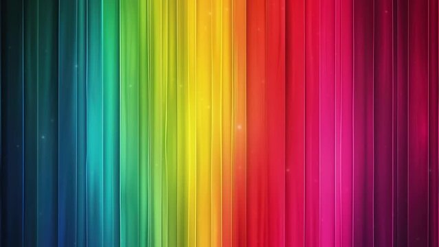 Pinstripe pattern with  rainbow colors. sleek and vibrant. high resolution. 8K. clean background