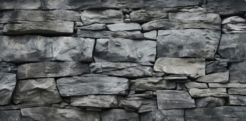 Gray Stone Wall Texture Background